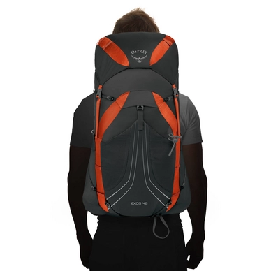 Rucksack Osprey Exos 48 Blaze Black M Outdoorsupply