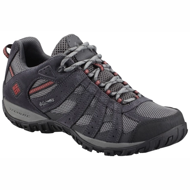 Wandelschoen Columbia Men's Redmond Waterproof Charcoal Garnet Red