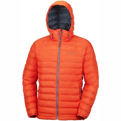 Jacket Columbia Men Powder Lite Hooded Hot Pepper