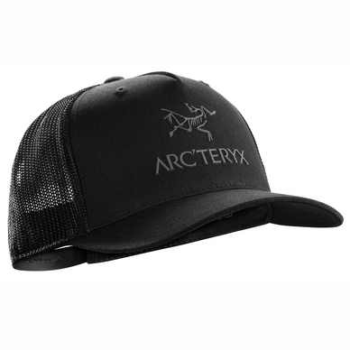 Cap Arc'teryx Logo Trucker Hat Black