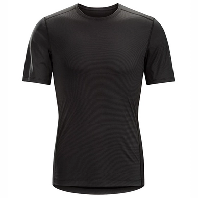 T-Shirt Arc'teryx Mens Phase SL Crew SS Black
