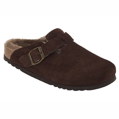 Medische Klomp Scholl Women Fae Dk Brown