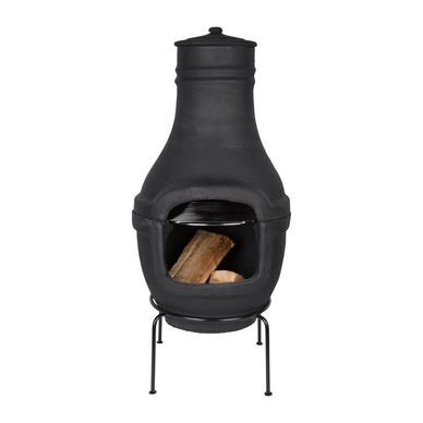 Terraskachel Esschert Design Terracotta Zwart Large