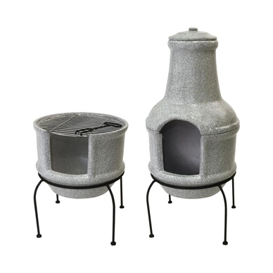 Terraskachel Esschert Design Betonlook Small