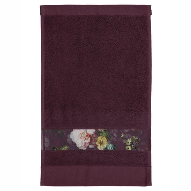 Gästehandtuch Essenza Fleur Plum