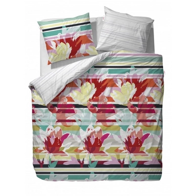 Taies d'oreiller Esprit Floria Multi Satin (65 x 65 cm)