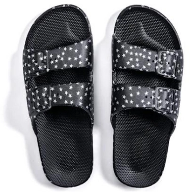 Slipper Freedom Moses Unisex Fancy New Stellar Black
