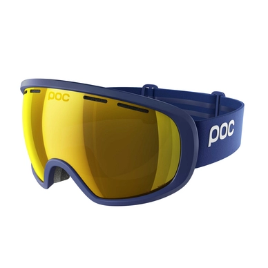 Masque de ski POC Fovea Clarity Basketane Blue / Spektris Jaune Bleu Marine