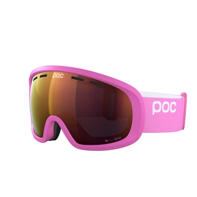 Skibrille POC Fovea Mid Clarity Actinium Pink / Spektris Orange Unisex