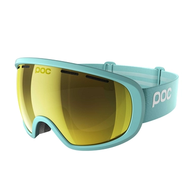 Masque de ski POC Fovea Clarity Tin Blue / Spektris Gold Bleu Ciel