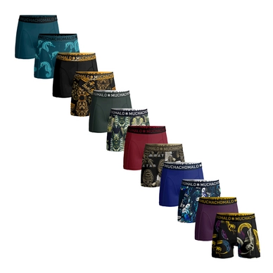 Boxershorts Muchachomalo Men Solid Print (12-delig)