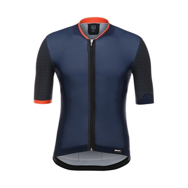 Fietsshirt Santini Men Tono 20 Short Sleeve Grey