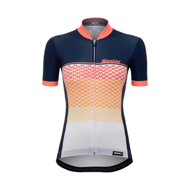 Fietsshirt Santini Women Volo Orange