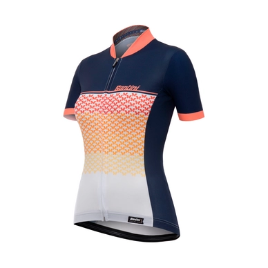 Fietsshirt Santini Women Volo Orange