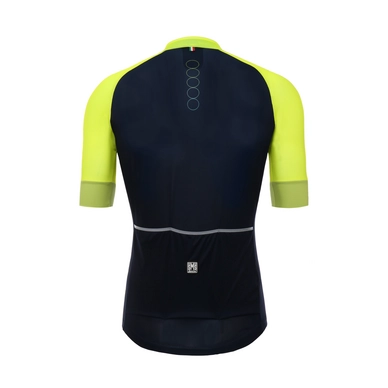 Fietsshirt Santini Men Airform 30 Short Sleeve Yellow
