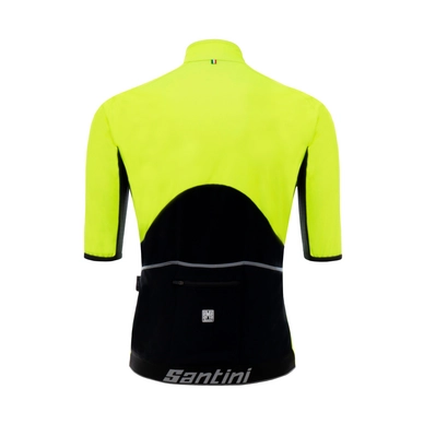 Fietsshirt Santini Men Beta Light Short Sleeve Flashy Yellow