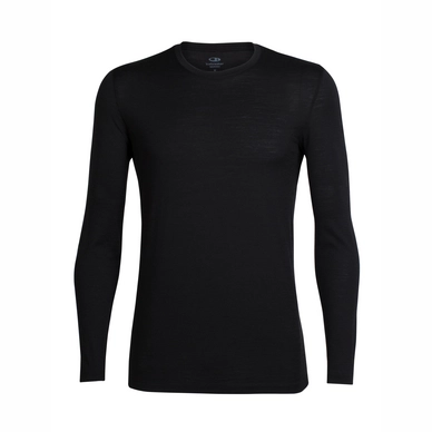 T-shirt à Manches Longues Icebreaker Mens Tech Lite LS Crewe Black