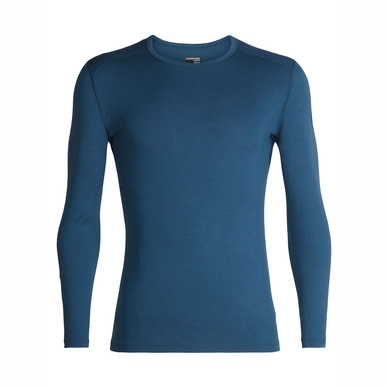 Undershirt Icebreaker Mens 260 Tech LS Crewe Prussian Blue