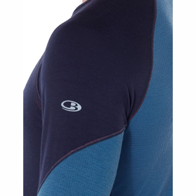 Ondershirt Icebreaker Mens 260 Zone LS Crewe Midnight Navy Prussian Blue