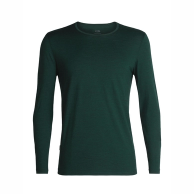 Longsleeve Icebreaker Tech 200 LS Crewe Imperial Heather Herren