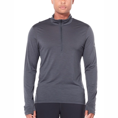 Ondershirt Icebreaker Mens Zeal LS Half Zip Monsoon