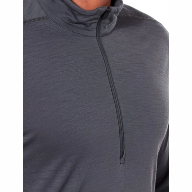 Ondershirt Icebreaker Mens Zeal LS Half Zip Monsoon