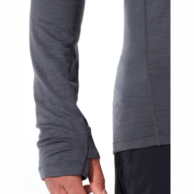 Ondershirt Icebreaker Mens Zeal LS Half Zip Monsoon