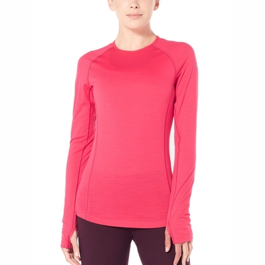 Ondershirt Icebreaker Womens 150 Zone LS Crewe Prism Velvet