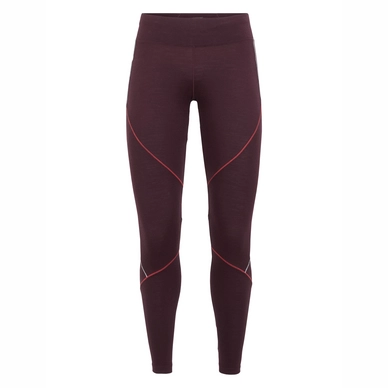 Leggings Icebreaker 200 Oasis Deluxe Leggings Velvet Prism Dew Damen