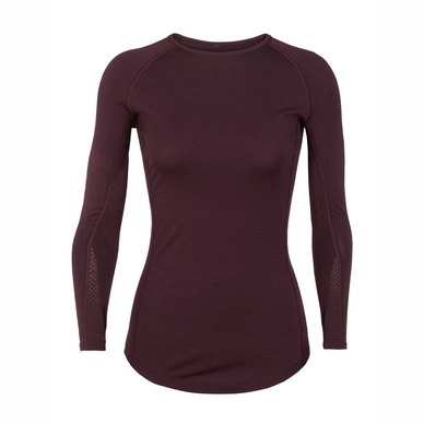 Ondershirt Icebreaker Womens 200 Zone LS Crewe Velvet Prism