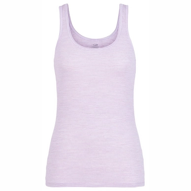 Tanktop Icebreaker Siren Tank Blush Heather Stripe Damen