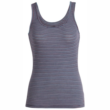 Tanktop Icebreaker Siren Tank Velvet Dew Stripe Damen