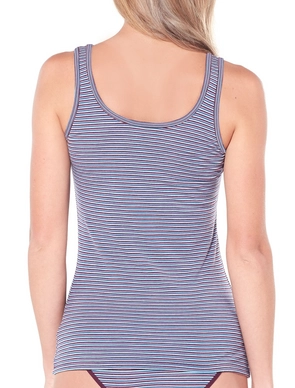 Tanktop Icebreaker Womens Siren Tank Velvet Dew Stripe