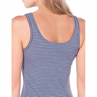 Tanktop Icebreaker Womens Siren Tank Velvet Dew Stripe