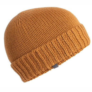 Muts Icebreaker Vela Cuff Beanie Tawny