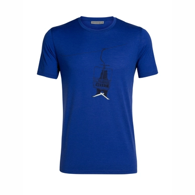 T-shirt Icebreaker Homme Tech Lite SS Crewe Bear Lift Surf