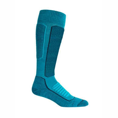 Skisocken Icebreaker Ski+ Medium OTC Arctic Teal Midnight Navy Damen