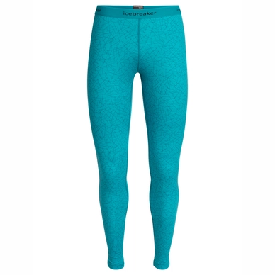 Legging Icebreaker Women 200 Oasis Sky Paths Arctic Teal