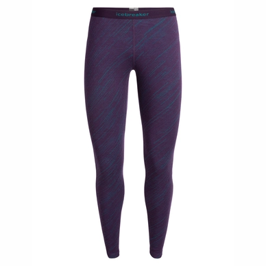 Leggings Icebreaker Women 250 Vertex Snow Storm Lotus