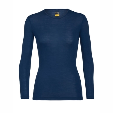 Longsleeve Icebreaker 175 Everyday LS Crewe Estate Blue Damen