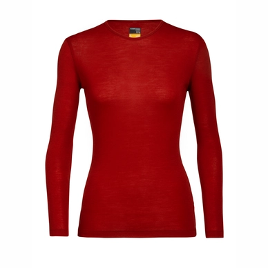 Longsleeve Icebreaker Women 175 Everyday LS Crewe Oxblood