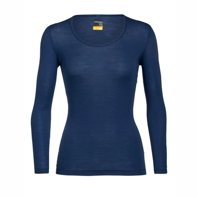 Longsleeve Icebreaker 175 Everyday LS Scoop Estate Blue Damen