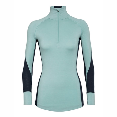 Longsleeve Icebreaker Women 260 Zone LS Half Zip Hydro