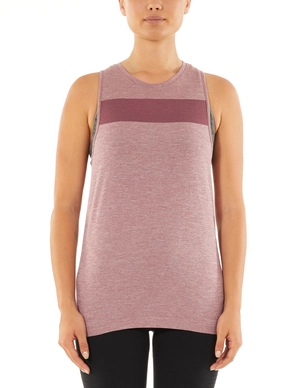 Ondershirt Icebreaker Women Motion Seamless Tank Suede