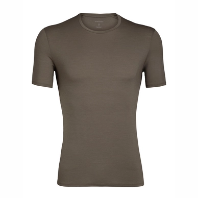Ondershirt Icebreaker Men Anatomica SS Crewe Driftwood