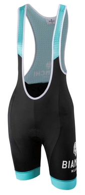 Fietsbroek Bianchi Milano Women Nocito Bibshort Black Celeste