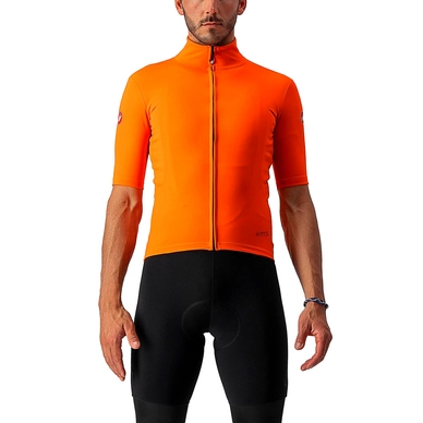 Maillot de Cyclisme Castelli Men Perfetto Ros Light Orange