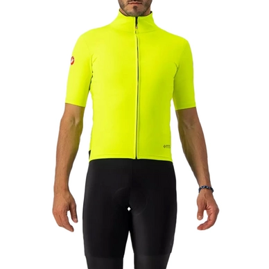 Maillot de Cyclisme Castelli Men Perfetto Ros Light Yellow Fluo