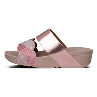 FitFlop Paisley Rope Slides Soft Pink2