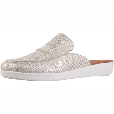 FitFlop Serene Python Print Urban White